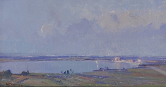 1919 ca. - Il lago di Massaciuccoli